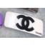 Chanel CC Resin Hair Accessory White