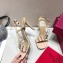 Valentino Heel 9.5cm Rockstud Slingback Pumps Sandals Nude 2020