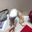 Valentino Heel 9.5cm Rockstud Slingback Pumps Sandals Nude 2020