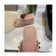 Valentino Heel 12cm Platform 2.5cm Rockstud Calfskin Wedge Mules Nude Pink 2020