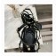 Valentino Heel 12cm Platform 2.5cm Rockstud Leather Ankle Strap Wedge Sandals Black 2020