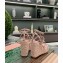 Valentino Heel 12cm Platform 2.5cm Rockstud Leather Ankle Strap Wedge Sandals Nude Pink 2020