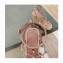 Valentino Heel 12cm Platform 2.5cm Rockstud Leather Ankle Strap Wedge Sandals Nude Pink 2020