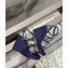 Valentino Heel 12cm Platform 2.5cm Rockstud Leather Ankle Strap Wedge Sandals Blue 2020