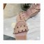 Valentino Heel 12cm Platform 2.5cm Ankle Strap Wedge Sandals Nude Pink with Stud Details 2020