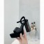 Louis Vuitton Heel 11.5cm Platform 4cm Podium Sandals Black 2020