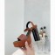 Louis Vuitton Heel 11.5cm Platform 4cm Podium Sandals Brown 2020