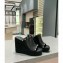 Valentino Heel 12cm Platform 2.5cm Rockstud Calfskin Wedge Mules Black 2020
