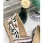 Dior Granville Espadrilles Multicolor Cotton with Rosa Mutabilis Embroidery 2020