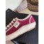 Chanel Vintage Canvas Sneakers Red 2020
