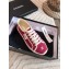 Chanel Vintage Canvas Sneakers Red 2020