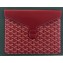 Goyard Camondo 2 Pouch Horizontal Clutch Bag Red