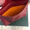 Goyard Camondo 2 Pouch Horizontal Clutch Bag Red