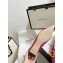 Gucci Chain Leather Ballet Flats with Horsebit 621161 Fuchsia