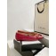 Gucci Chain Leather Ballet Flats with Horsebit 621161 Fuchsia