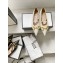 Gucci Chain Leather Ballet Flats with Horsebit 621161 White