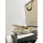 Gucci Chain Leather Pumps with Horsebit 616596 White