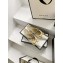 Gucci Chain Leather Pumps with Horsebit 616596 White