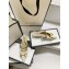 Gucci Chain Leather Pumps with Horsebit 616596 White