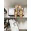 Gucci Chain Leather Pumps with Horsebit 616596 Camel