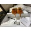 Gucci Heel 6.5cm Studded GG Canvas/Leather Pumps Orange with Horsebit