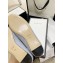 Gucci Bamboo and Bow GG Canvas/Leather Ballet Flats White