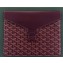 Goyard Camondo 2 Pouch Horizontal Clutch Bag Burgundy