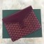Goyard Camondo 2 Pouch Horizontal Clutch Bag Burgundy
