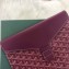 Goyard Camondo 2 Pouch Horizontal Clutch Bag Burgundy