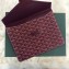 Goyard Camondo 2 Pouch Horizontal Clutch Bag Burgundy