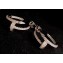 Cartier juste un clou Earrings Small diamond-paved White Gold