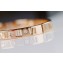 Cartier Love Roman Numerals Bracelet Pink Gold