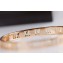 Cartier Love Roman Numerals Bracelet Pink Gold