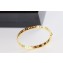 Cartier Love Roman Numerals Bracelet Yellow Gold