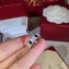 Cartier Black Love Ring diamond-paved White Gold