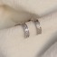 Cartier Love Earrings diamond-paved Narrow White Gold