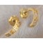 Cartier Love Earrings diamond-paved Narrow Yellow Gold