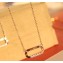 Cartier Logo necklace Pink Gold