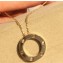 Cartier Love necklace with 3 Diamonds Yellow Gold
