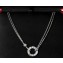 Cartier Love necklace with 1 Diamond White Gold