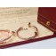 Cartier juste un clou Earrings Small with Diamonds Pink Gold