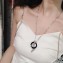 Cartier Panthère de necklace with Black Ring White Gold