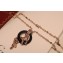 Cartier Panthère de necklace with Black Ring Pink Gold