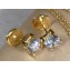 Cartier C de Earrings Yellow Gold