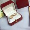 Cartier Love Earrings diamond-paved Medium Yellow Gold