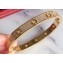 Cartier Love Bracelet with All Diamonds Yellow Gold