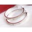 Cartier Love Earrings Large White Gold