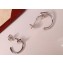 Cartier juste un clou Earrings Small White Gold