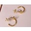 Cartier juste un clou Earrings Small Yellow Gold
