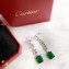 Cartier Fringe earrings Green